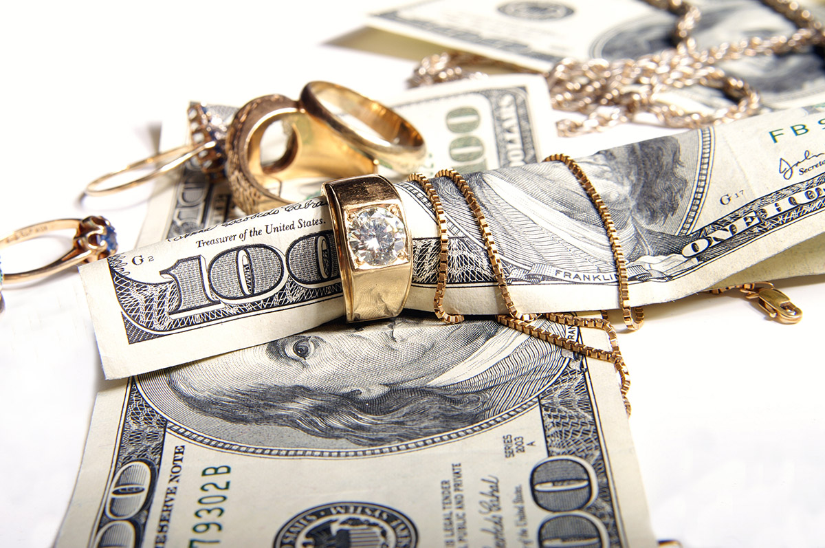 Gold and Cash getty images
