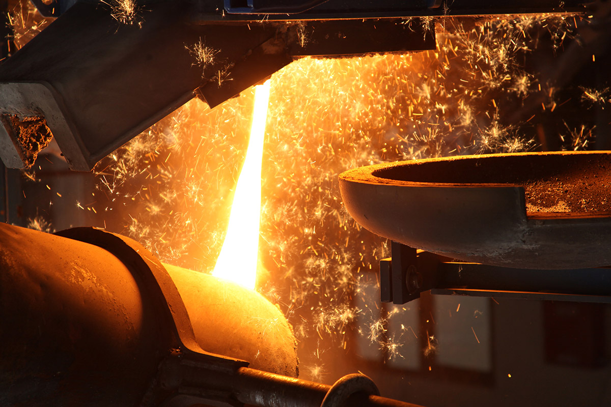 Gold refinery Getty Images