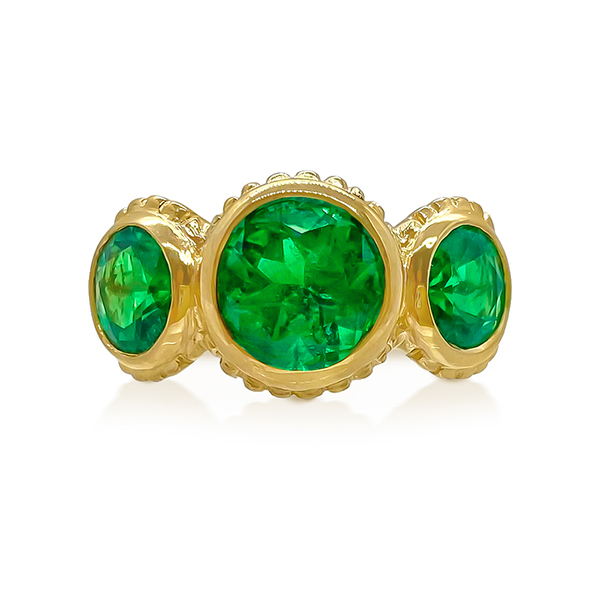 HOWL emerald ring