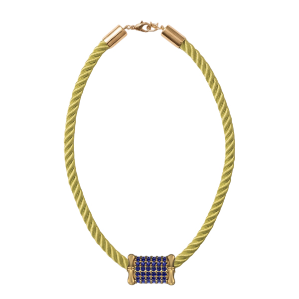 Henri Noel Bamboo barrel necklace Henri Noel Bamboo barrel necklace