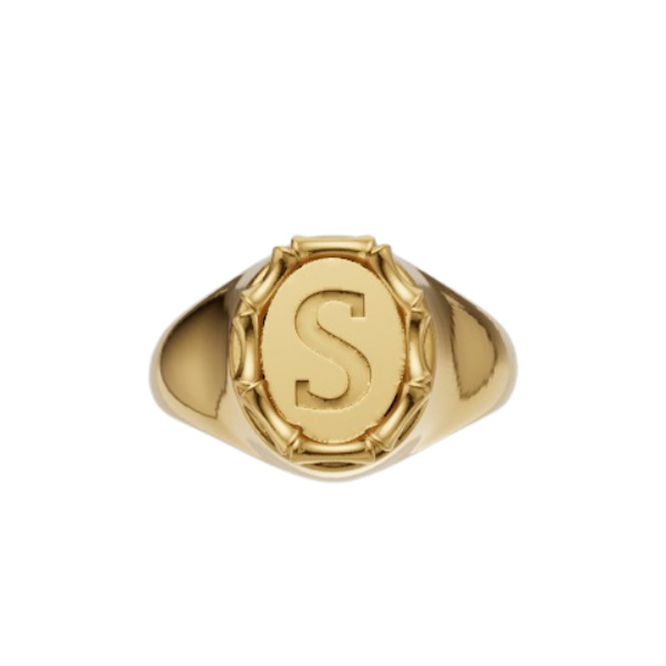 Henri Noel Bamboo signet ring Henri Noel Bamboo signet ring