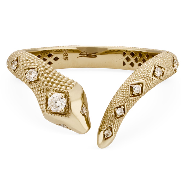 Jacquie Aiche snake ring