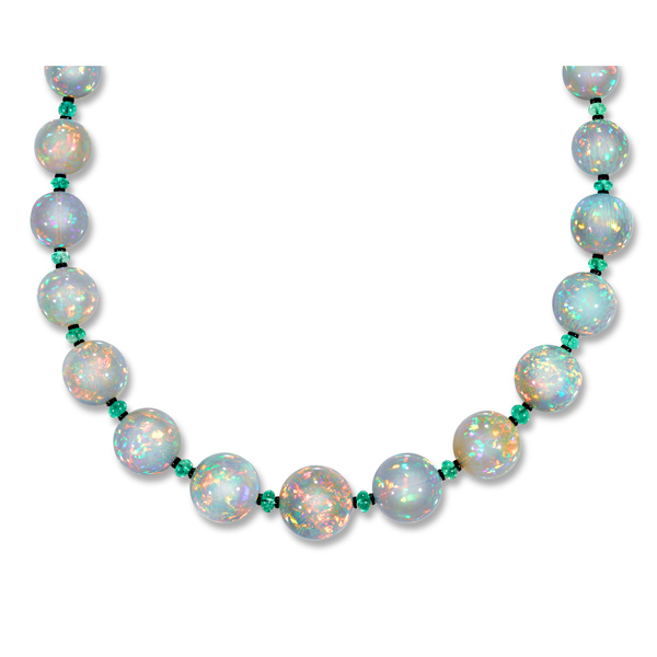 MS Rau opal necklace