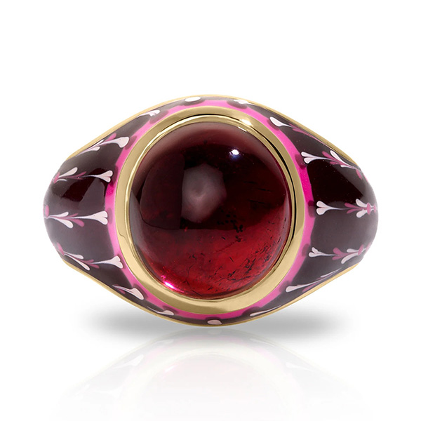 Mood Orb ring pink