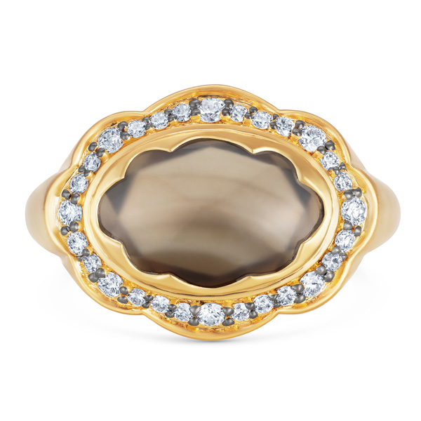 Noor Fares agate ring