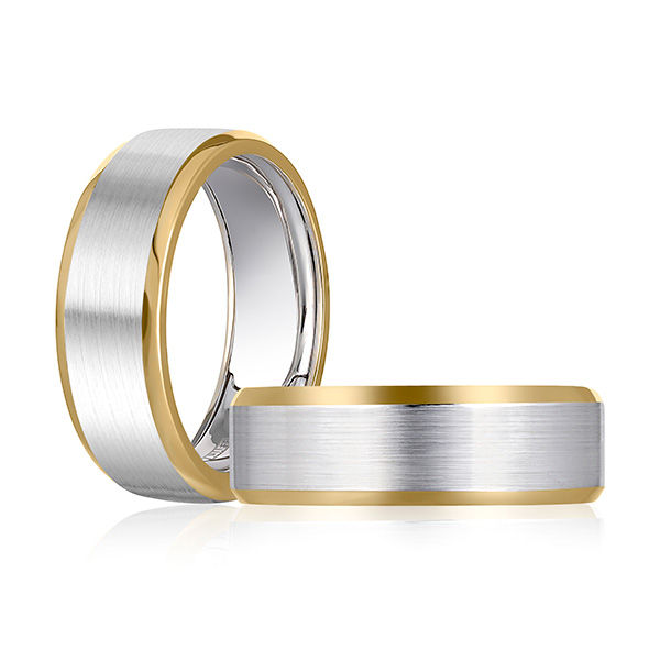 A.Jaffe two-tone rings A.Jaffe two-tone rings