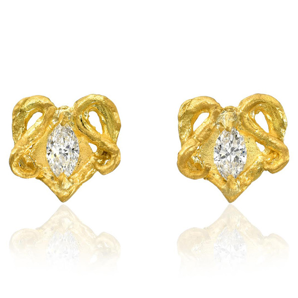 Adaliorynn Rams Sigil stud earrings