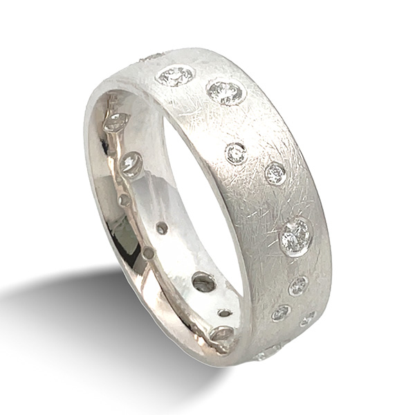 Chris Ploof Modern Electrum diamond ring Chris Ploof Modern Electrum diamond ring
