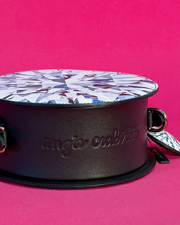 Diamond handbag Angie Crabtree