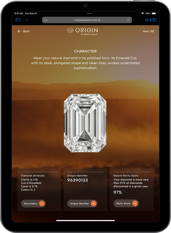 Grandview Klein Origin Diamonds app Grandview Klein Origin Diamonds app