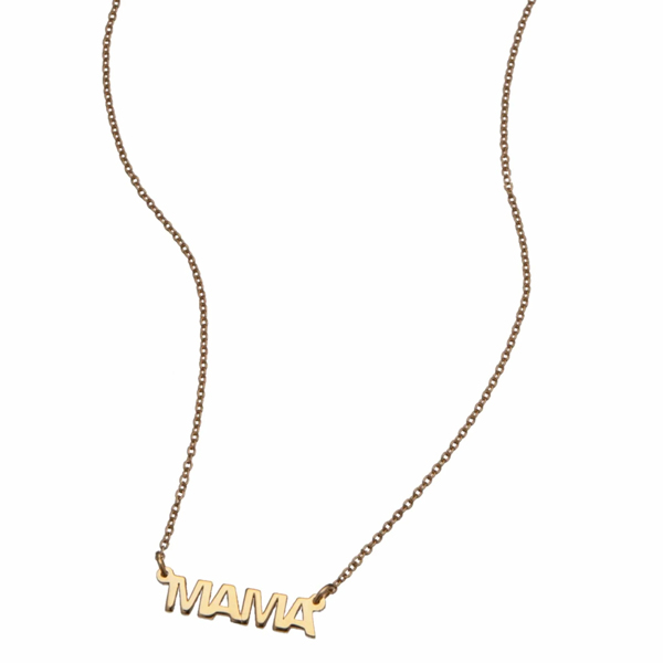 Jennifer Zeuner Mama necklace