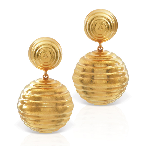 Lalounis gold earrings Lalounis gold earrings