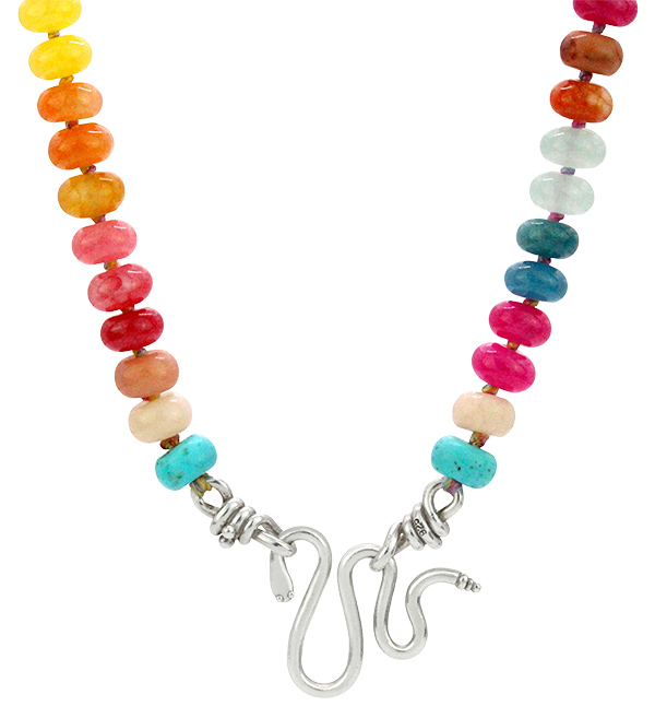 Mejia Jewelry multicolored beaded necklace