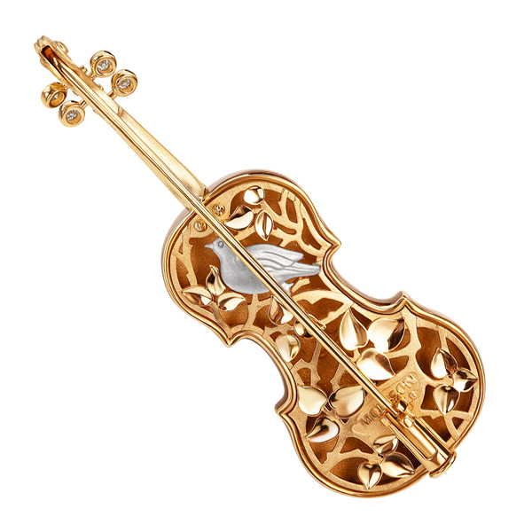 Mousson Atelier Artistic brooch back Mousson Atelier Artistic brooch back