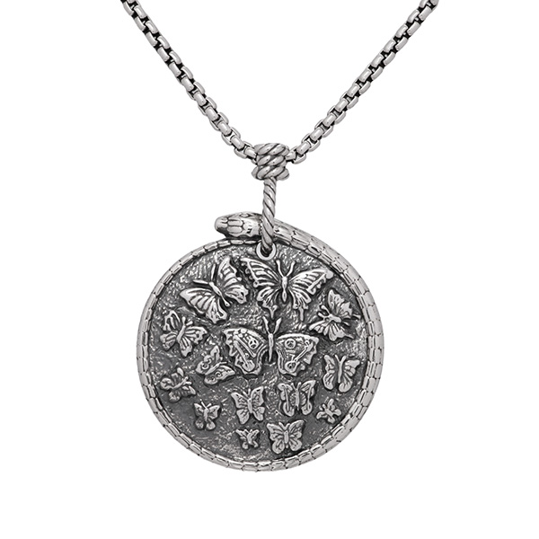SantanaNowLargekaleidoscopebutterflynecklace