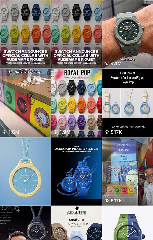 Swatch posts AP