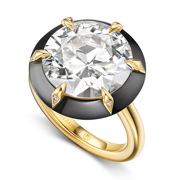 Briony Raymond buttonback diamond ring