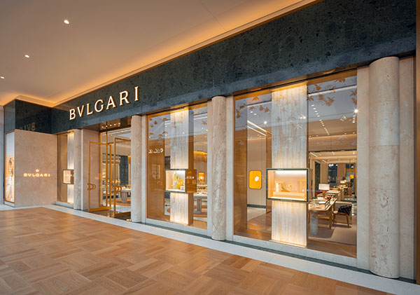 Bulgari Vancouver exterior Bulgari Vancouver exterior