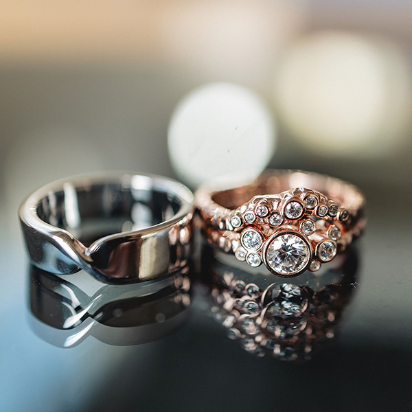 Chouette Lovestoned rings