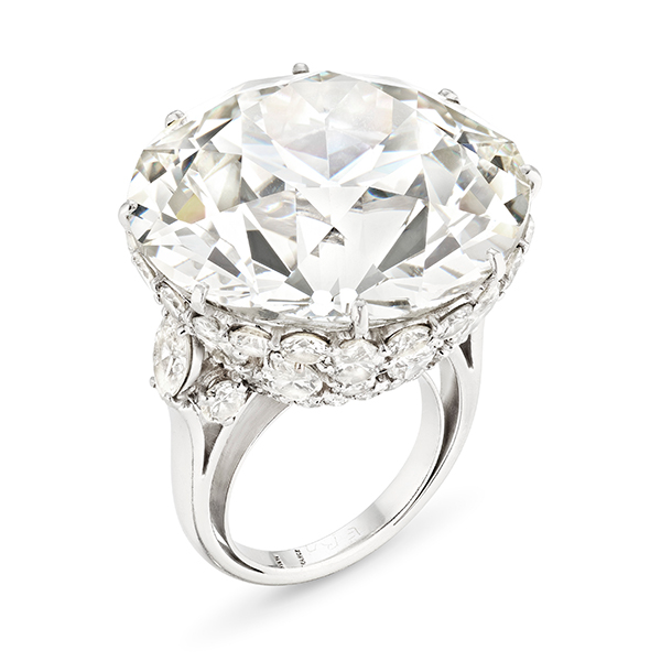 Christies 49 ct diamond ring