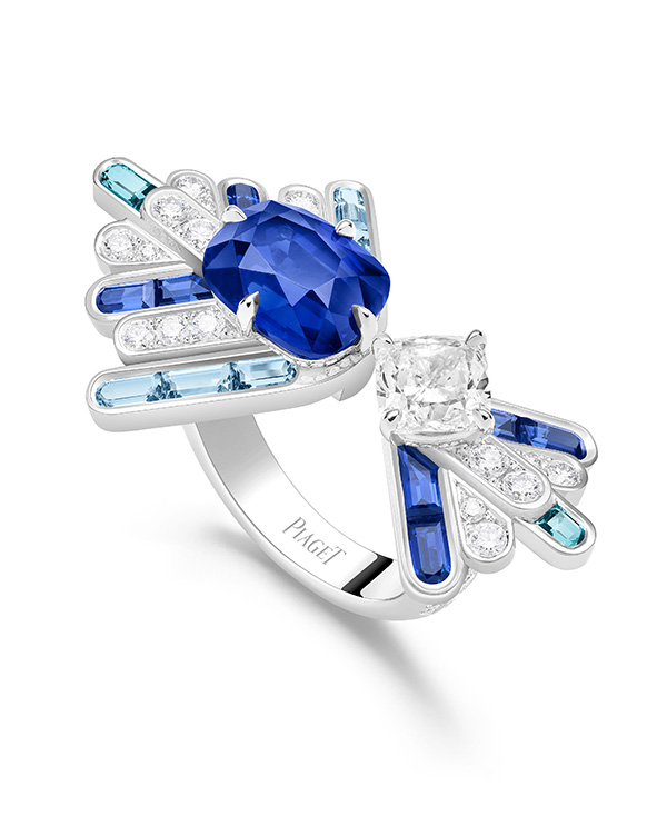 Piaget blue colors ring Piaget blue colors ring