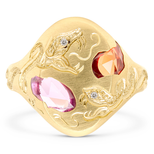 Polly Castro Slither ring