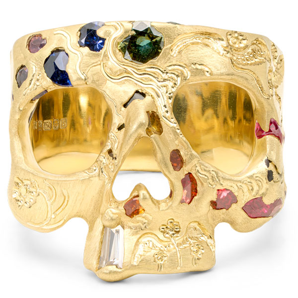 Polly Wales x Castro Smith skull ring