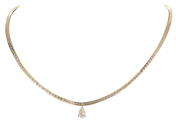 Type Jewelry Leggo Fringe Diamond necklace