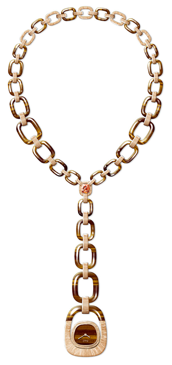Watch necklace piaget colors Watch necklace piaget colors