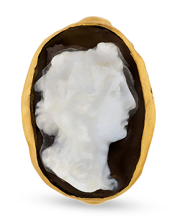 Dionysus Cameo Ring Rau Dionysus Cameo Ring Rau