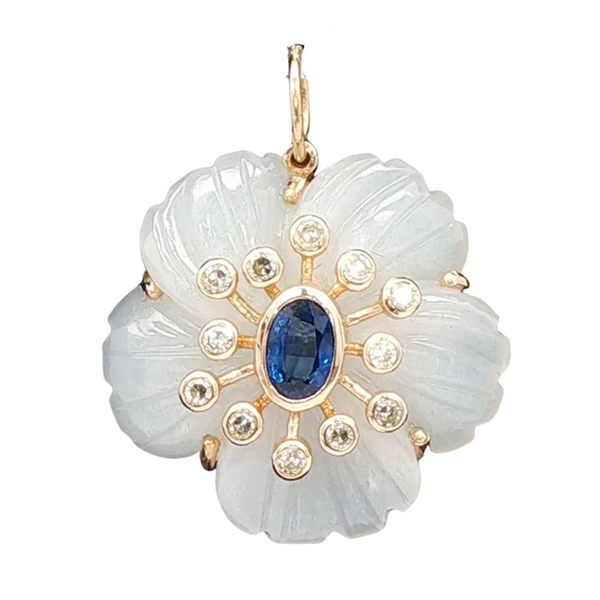 Elyzian Twilight Veil Fleur de Charme Pendant Elyzian Twilight Veil Fleur de Charme Pendant