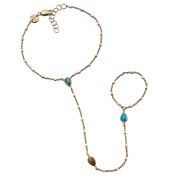 Jennifer Zeuner Daphne hand chain