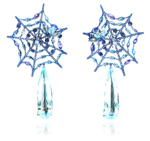 Lydia Courteille spider earrings