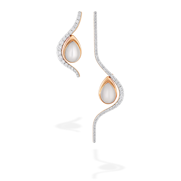 Marie Mas Undulations Earring Brooch Set Marie Mas Undulations Earring Brooch Set