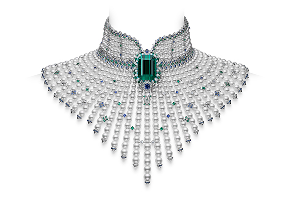 Mikimoto High necklace tourmaline
