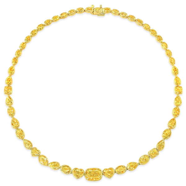 Rahaminov mixed shape necklace Rahaminov mixed shape necklace