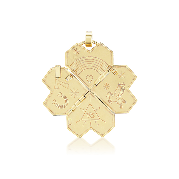 Sorellina Lucky Letterlock Pendant Sorellina Lucky Letterlock Pendant