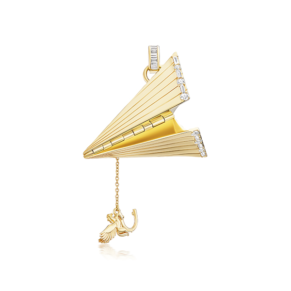 Sorellina Paper Plane Pendant Sorellina Paper Plane Pendant