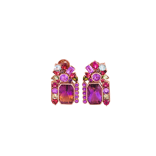 Zome earrings elle Zome earrings elle