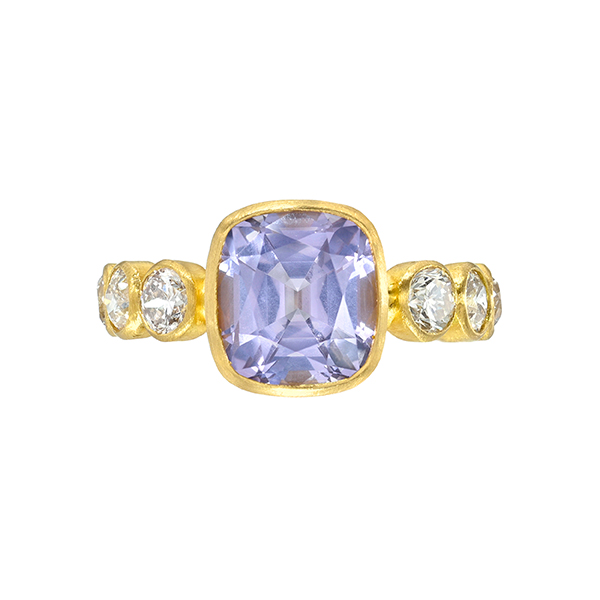 Camille Beinhorn Spinel and Diamond Infiniti ring Camille Beinhorn Spinel and Diamond Infiniti ring