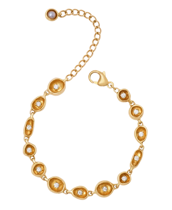 Carina Hardy 18K Showers Bracelet