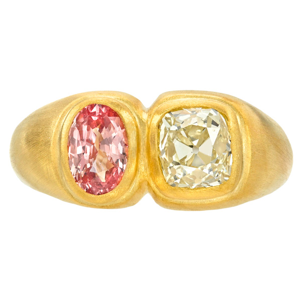 Darius pad and diamond ring Darius pad and diamond ring