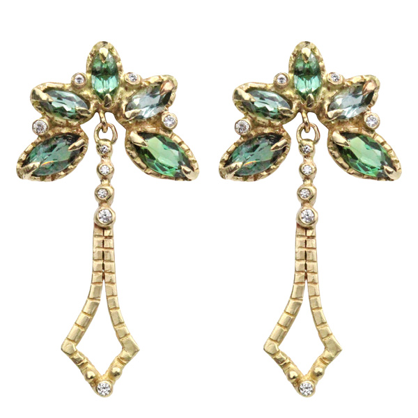 Hayley Elise Amaryllis earrings