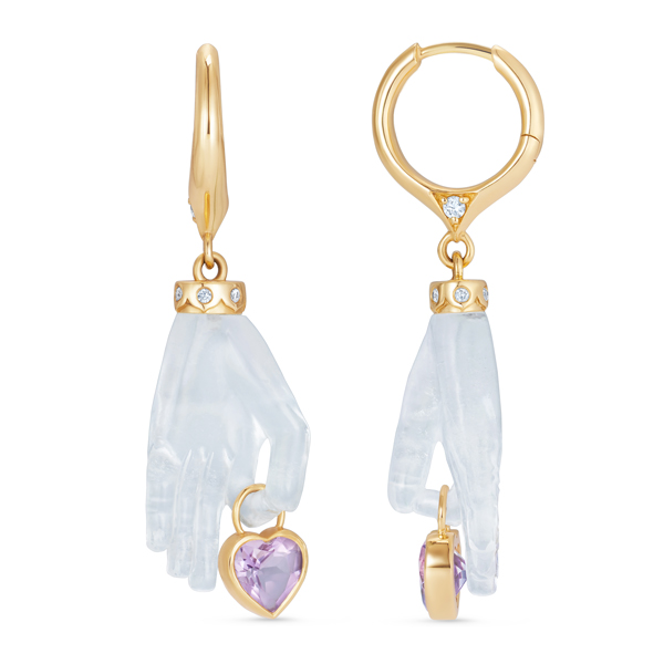 Noor Fares hand earrings Noor Fares hand earrings