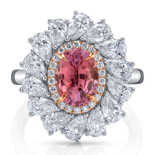Omi Prive padparadscha ring Omi Prive padparadscha ring