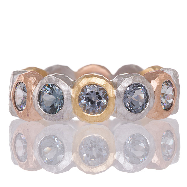 Pamela Froman tricolor bezel band Pamela Froman tricolor bezel band