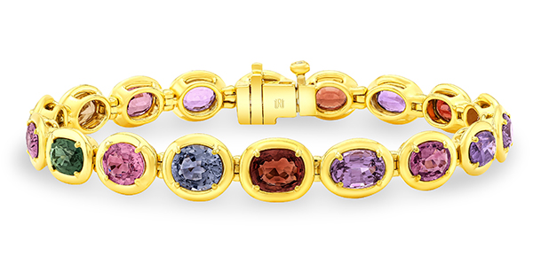 Rahaminov spinel bracelet