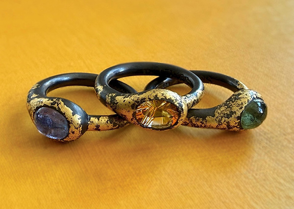 Sunlit Ancient Colors Rings