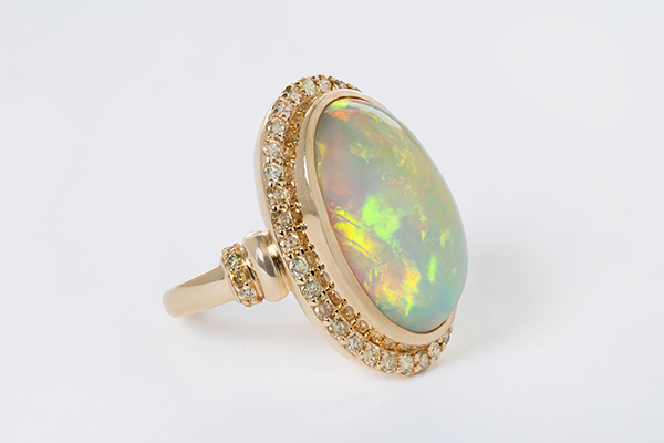 Sarah Rabie opal ring Sarah Rabie opal ring