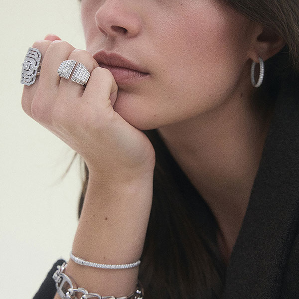Statement Paris silver jewelry Statement Paris silver jewelry